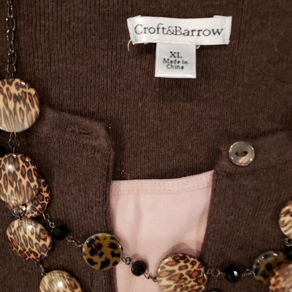 Croft & Barrow XL Cardigan - Picture 6 of 9